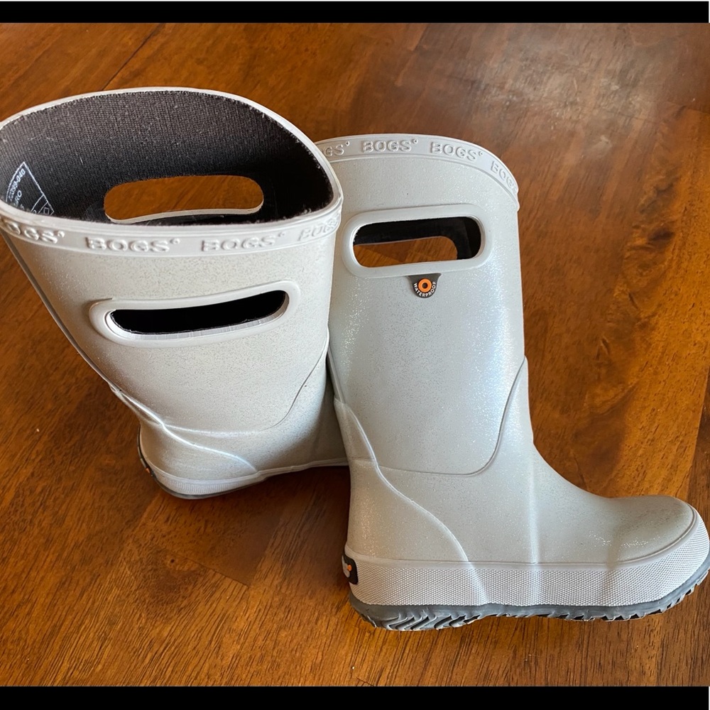 Bogs Glitter White